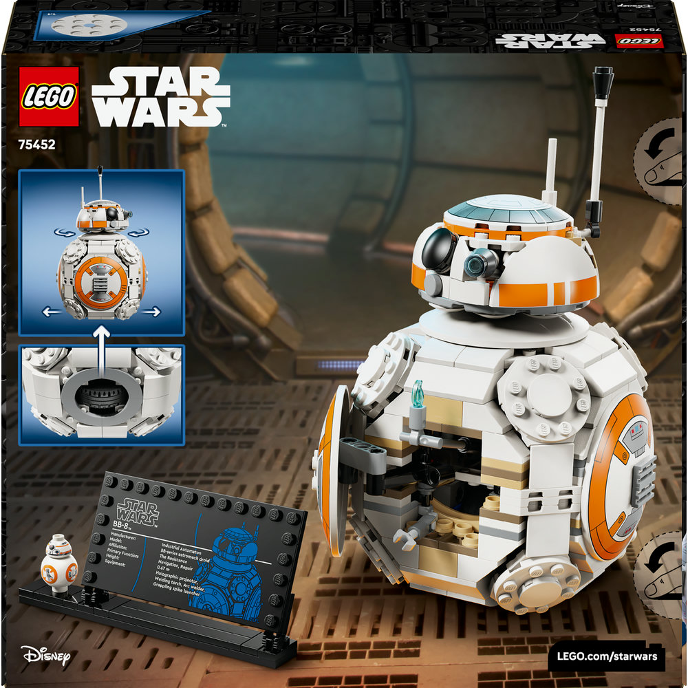 LEGO LEGO® Star Wars™ 75452 Astromechanický droid BB-8™ (obrázek 10)