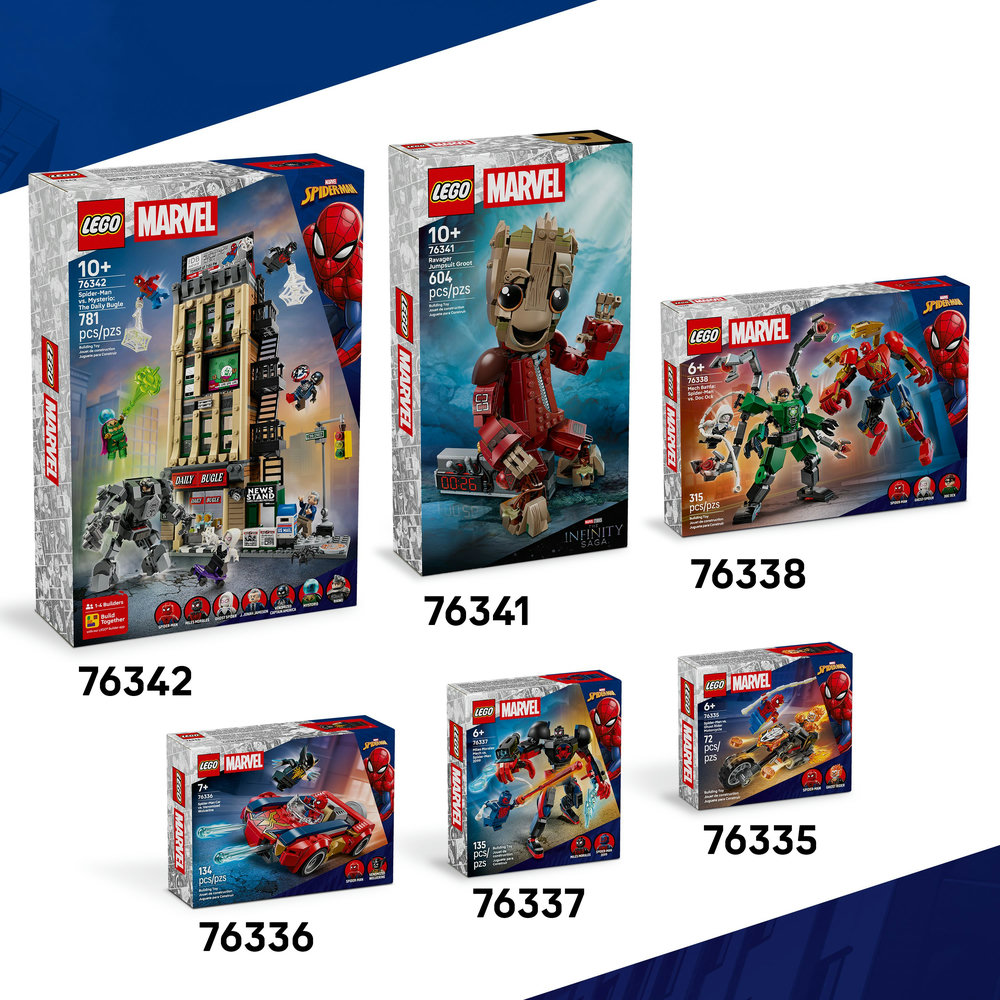 LEGO LEGO® | Marvel 76334 Epický souboj: Spider-Man vs. Sandman (obrázek 8)