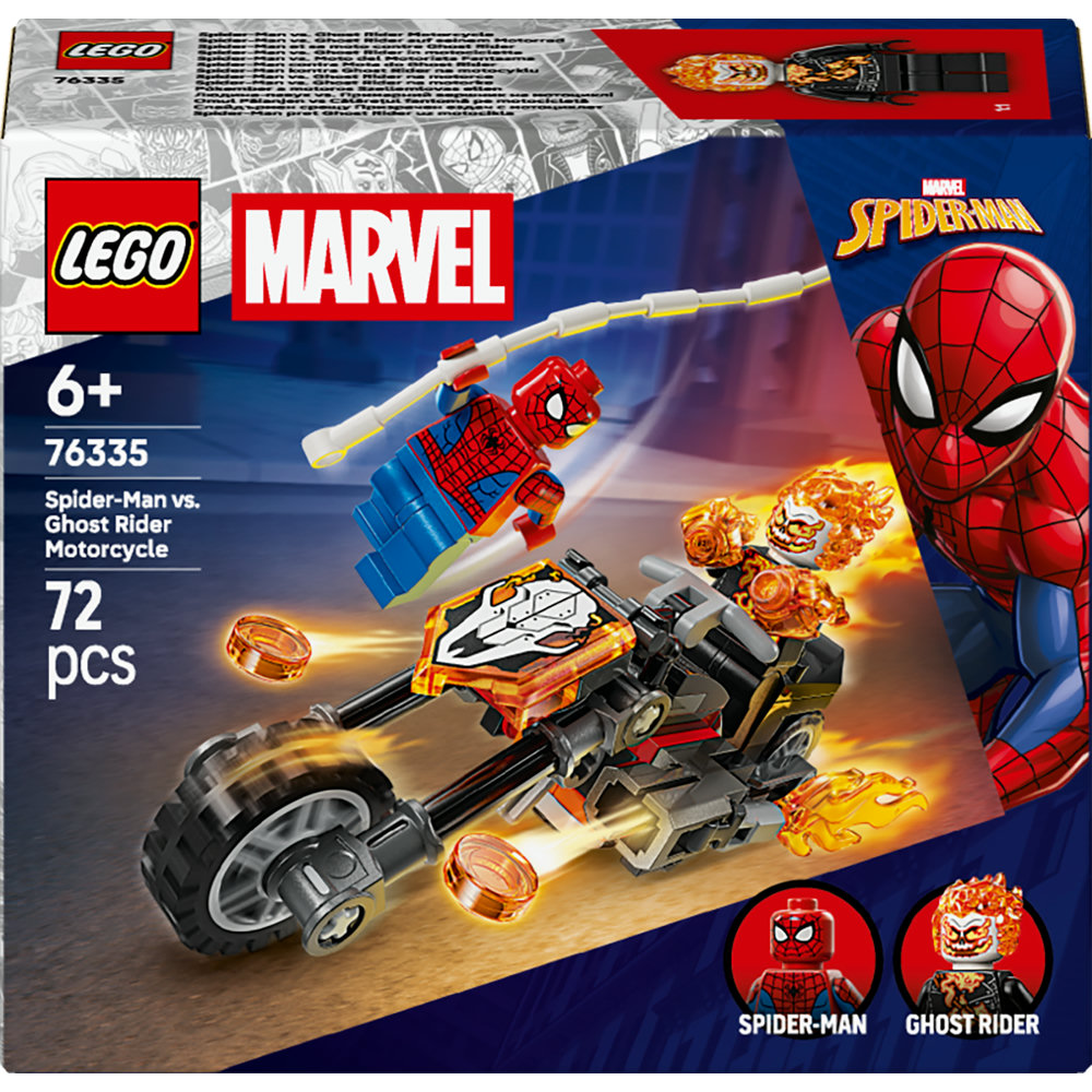 LEGO LEGO® | Marvel 76335 Spider-Man vs. Ghost Rider na motorce (obrázek 9)