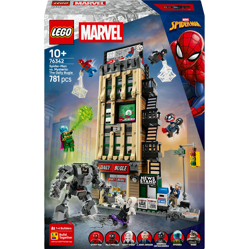 LEGO LEGO® | Marvel 76342 Spider-Man vs. Mysterio: Daily Bugle (obrázek 9)