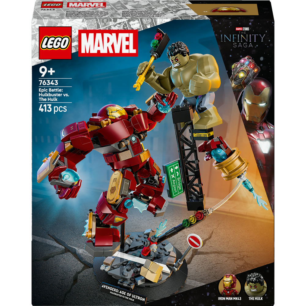 LEGO LEGO® | Marvel 76343 Epický souboj: Hulkbuster vs. Hulk (obrázek 9)