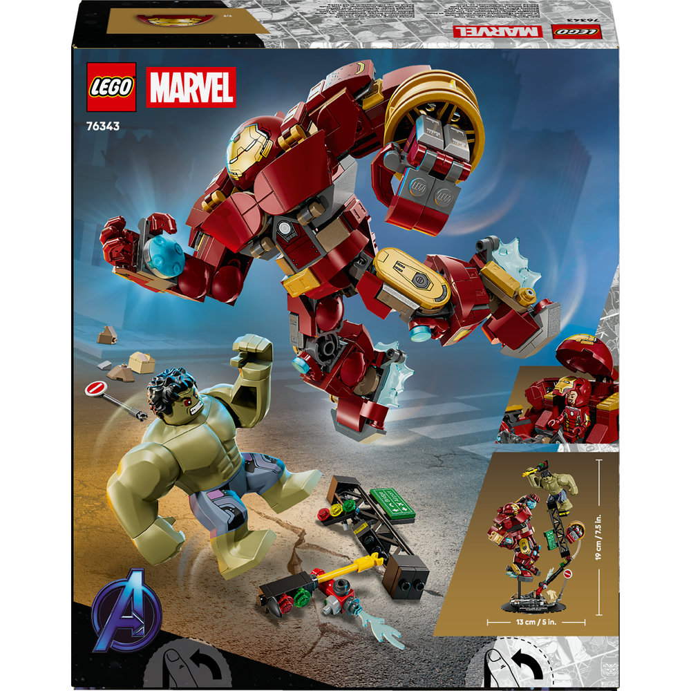 LEGO LEGO® | Marvel 76343 Epický souboj: Hulkbuster vs. Hulk (obrázek 10)