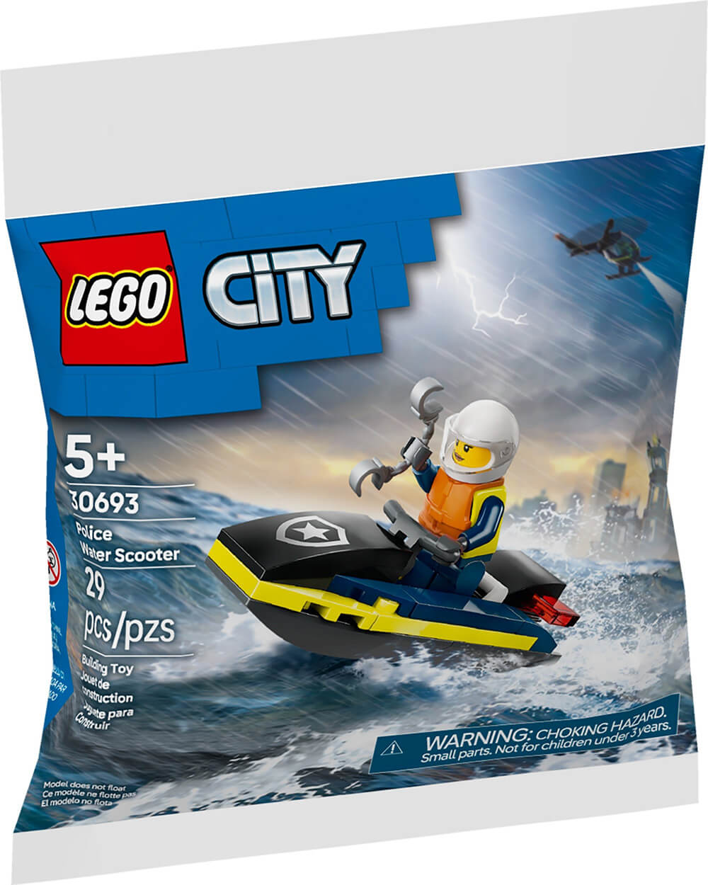 LEGO LEGO® City 30693 Policejní vodní skútr