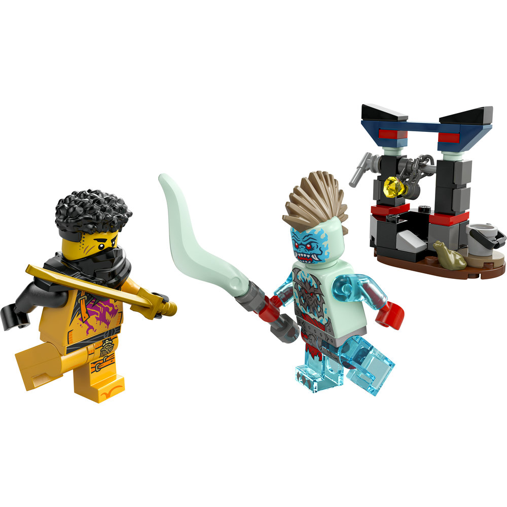 Klocky NINJAGO bitva Arina s drakem