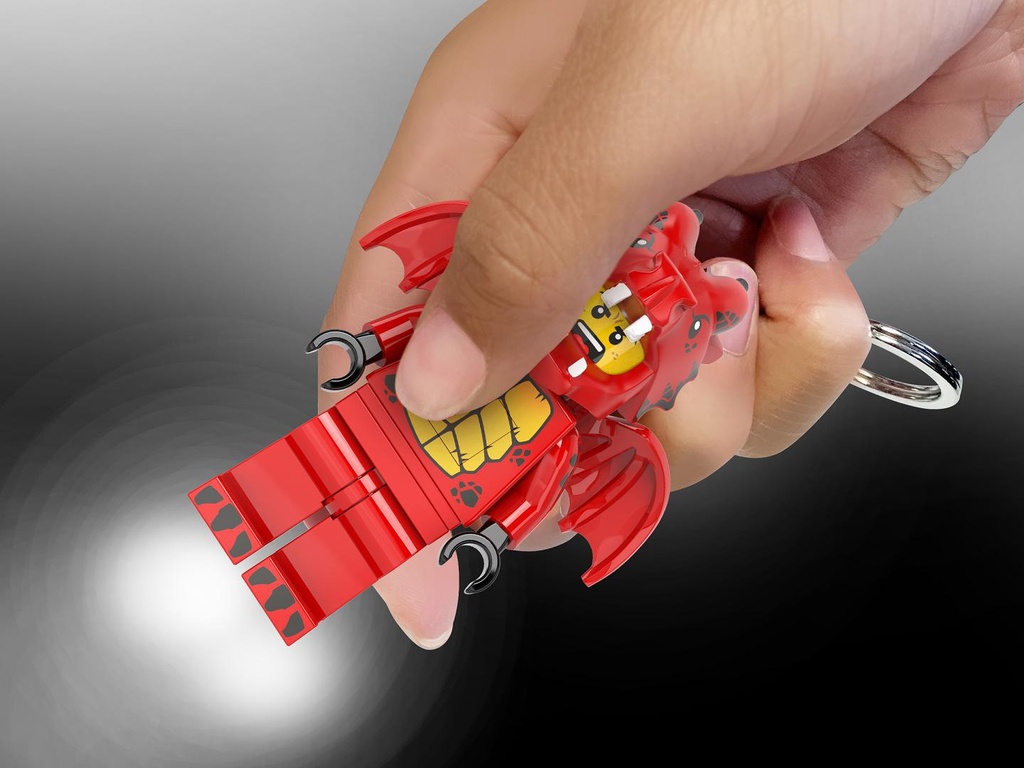 Smartlife LEGO Minifigures Červený drak svítící figurka (HT)