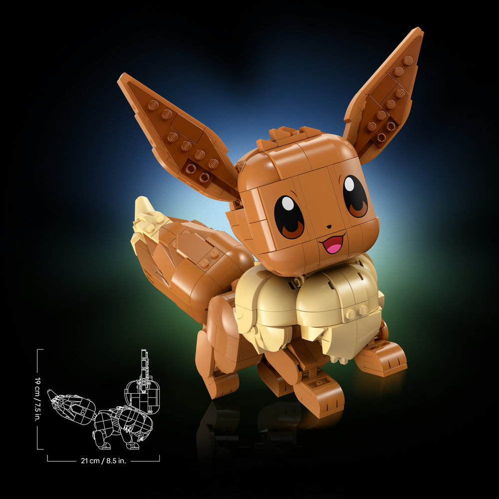 LEGO LEGO® Pokémon™ 72151 Eevee (obrázek 6)