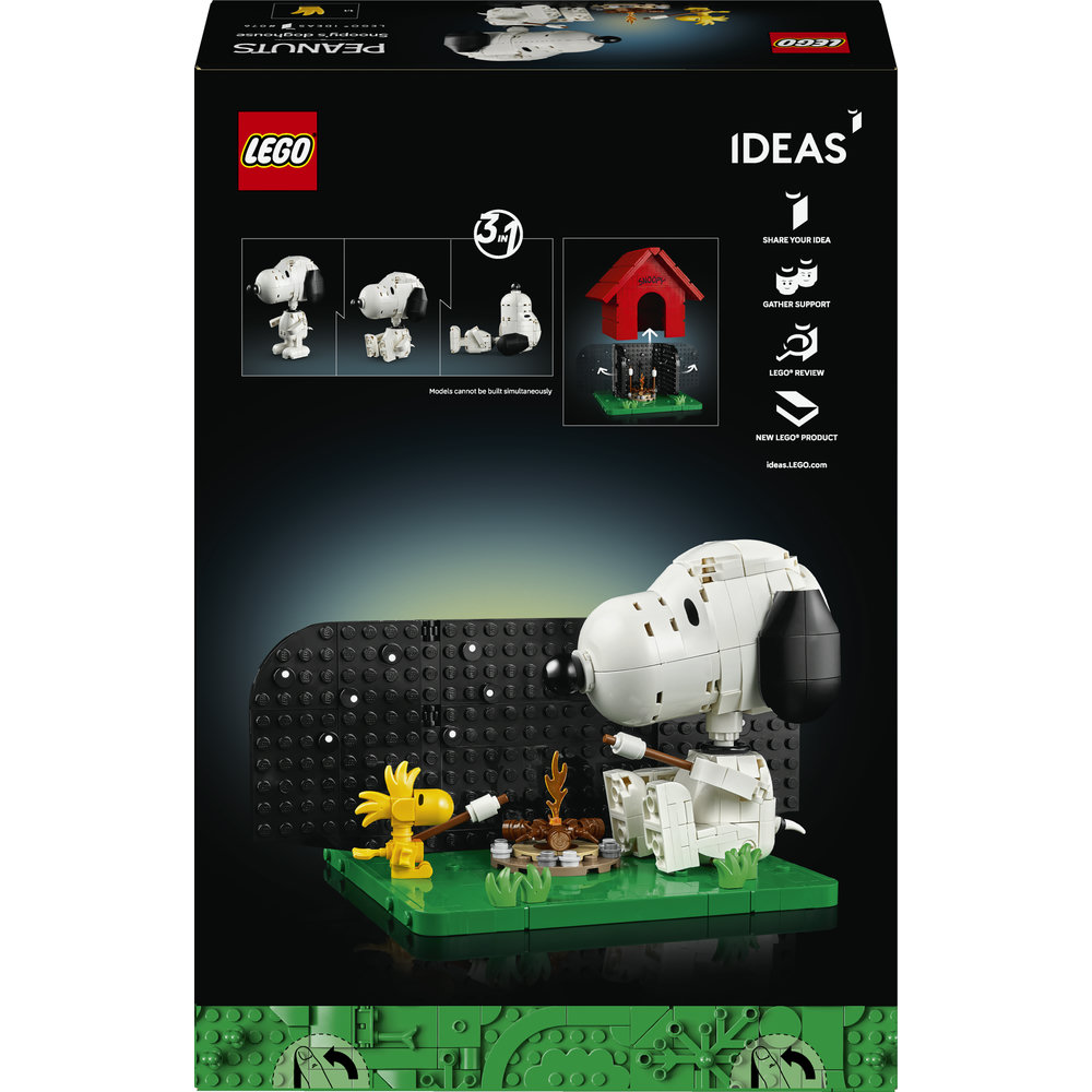 LEGO LEGO® Ideas 21368 Peanuts: Snoopyho bouda (obrázek 4)