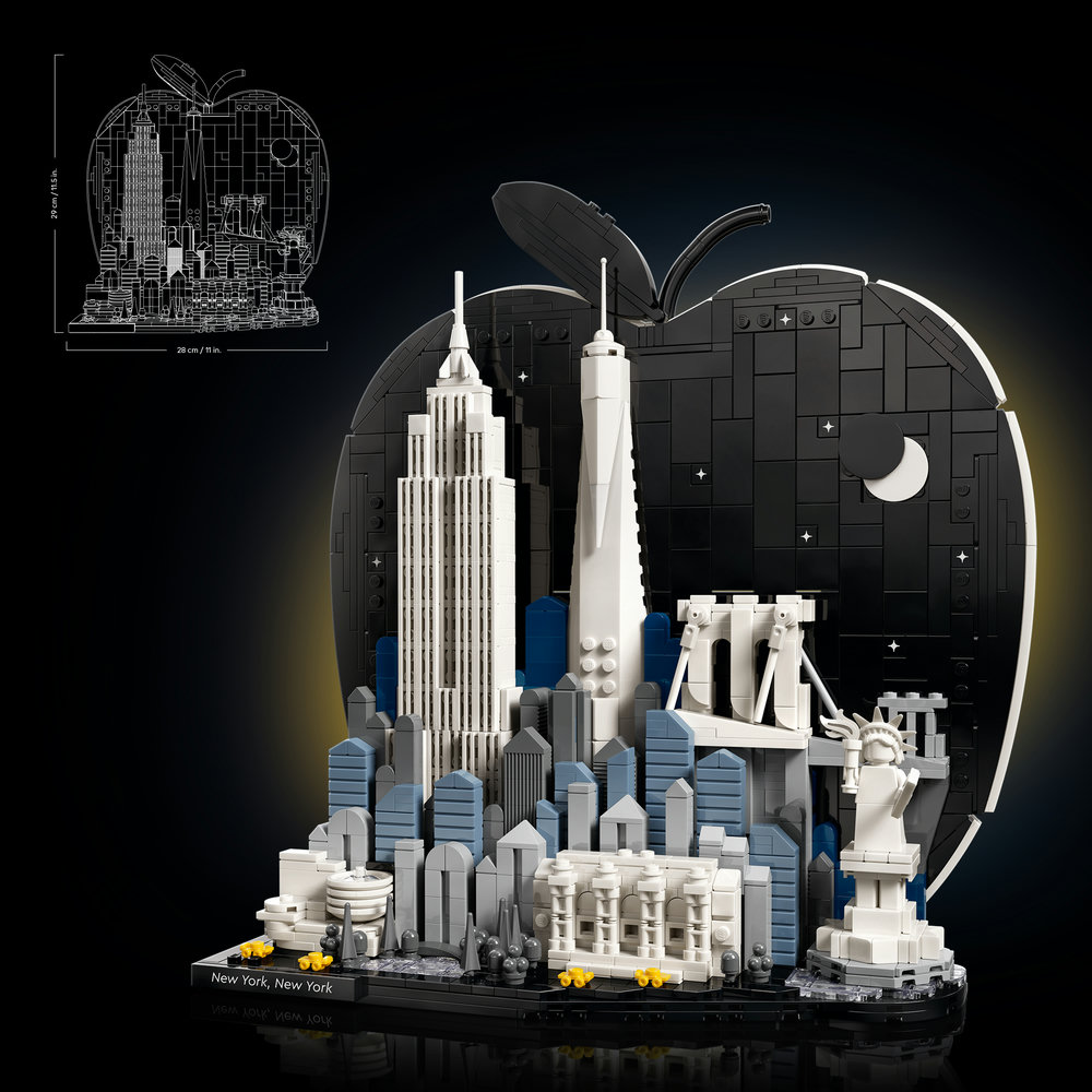 LEGO LEGO® Architecture 21066 New York – Velké jablko (obrázek 5)