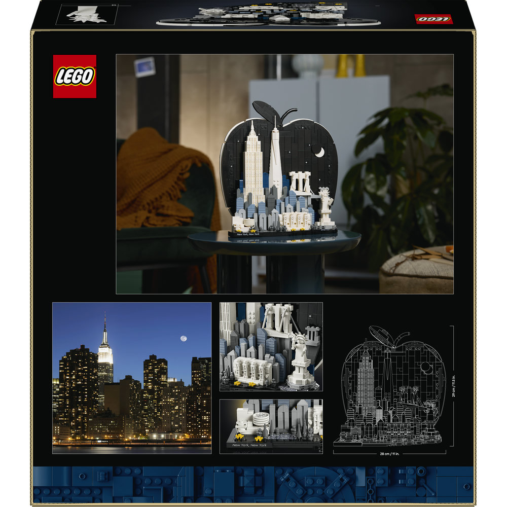 LEGO LEGO® Architecture 21066 New York – Velké jablko (obrázek 10)