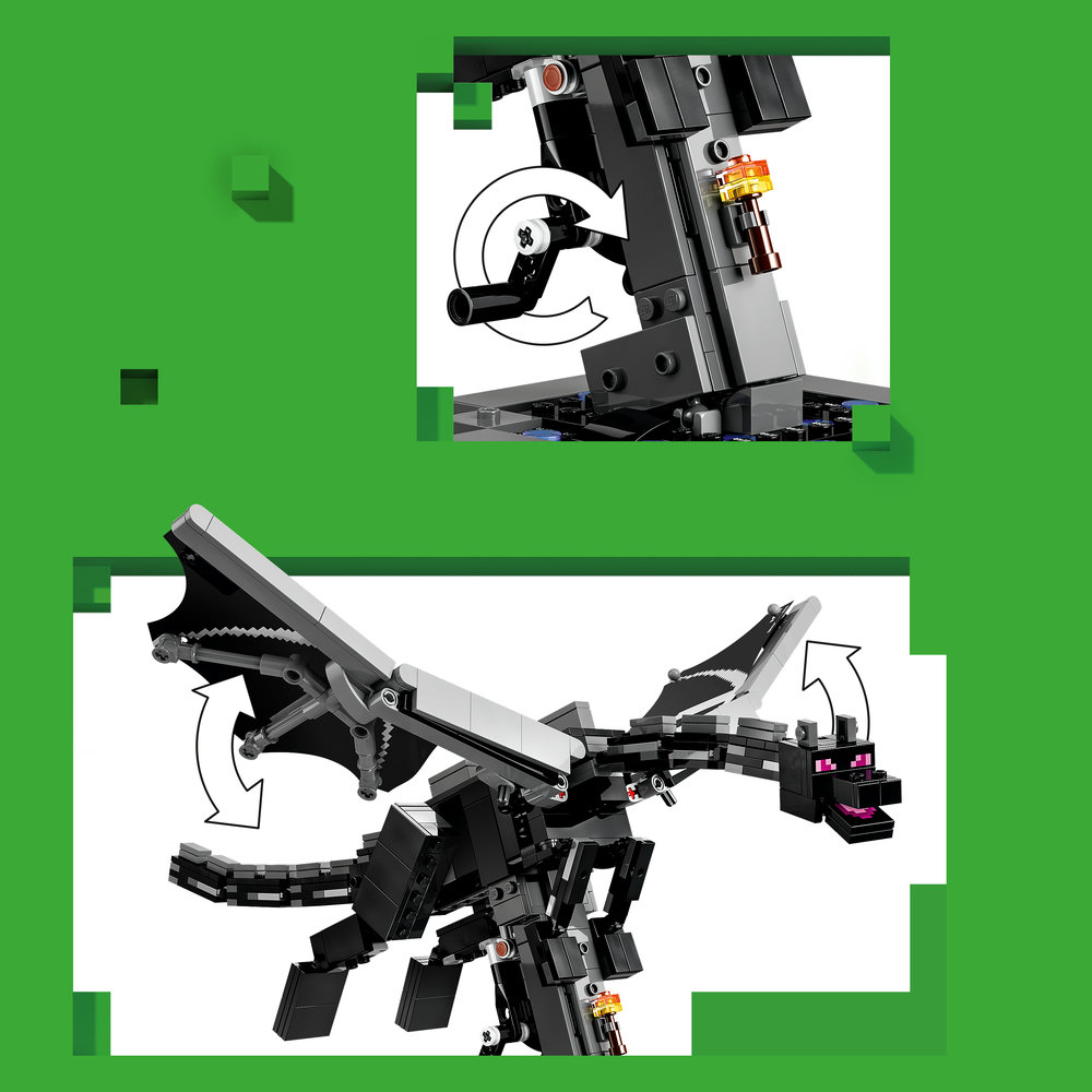 LEGO LEGO® Minecraft® 21595 Drak z Enderu (obrázek 6)