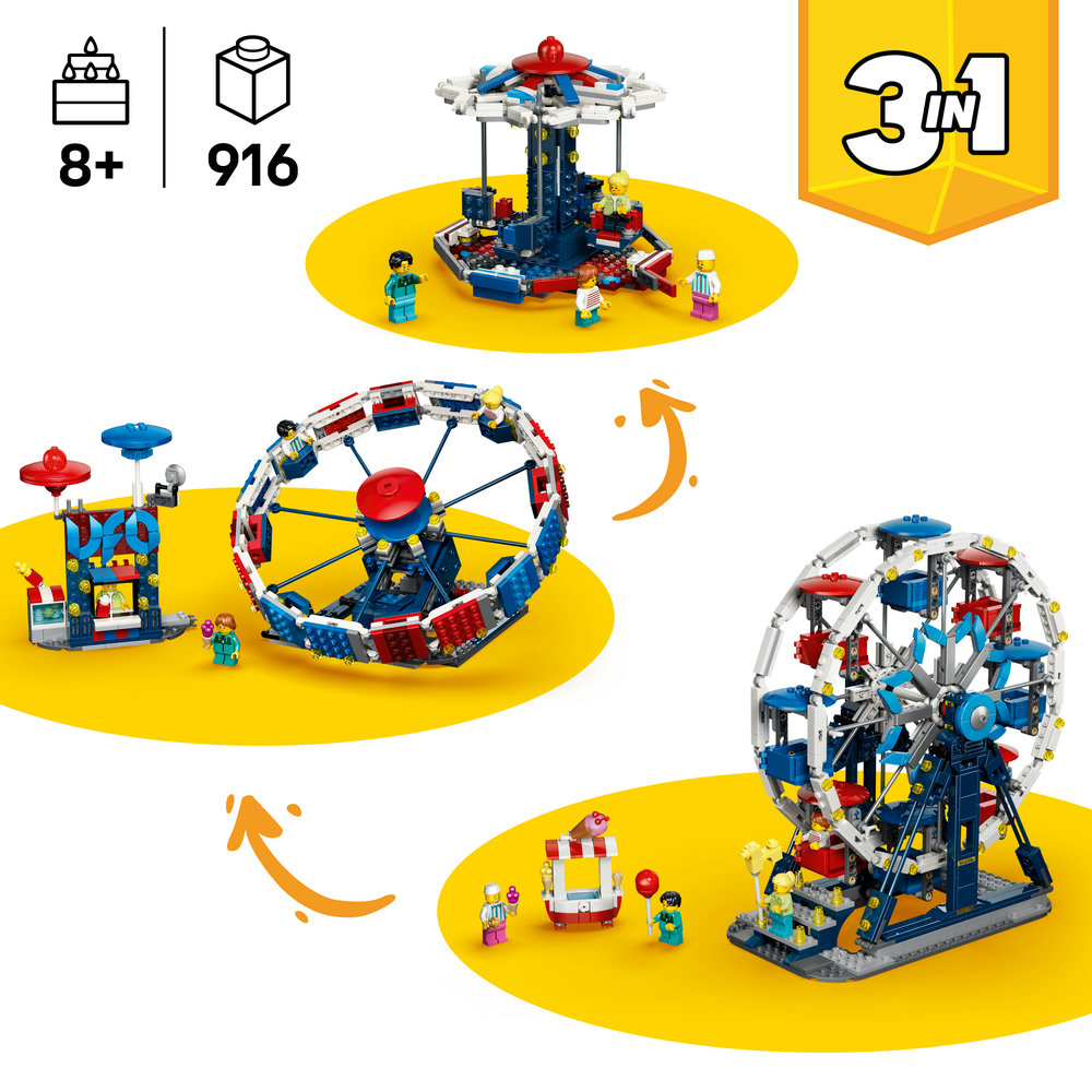 LEGO LEGO® Creator 31389 Kultovní ruské kolo (obrázek 3)