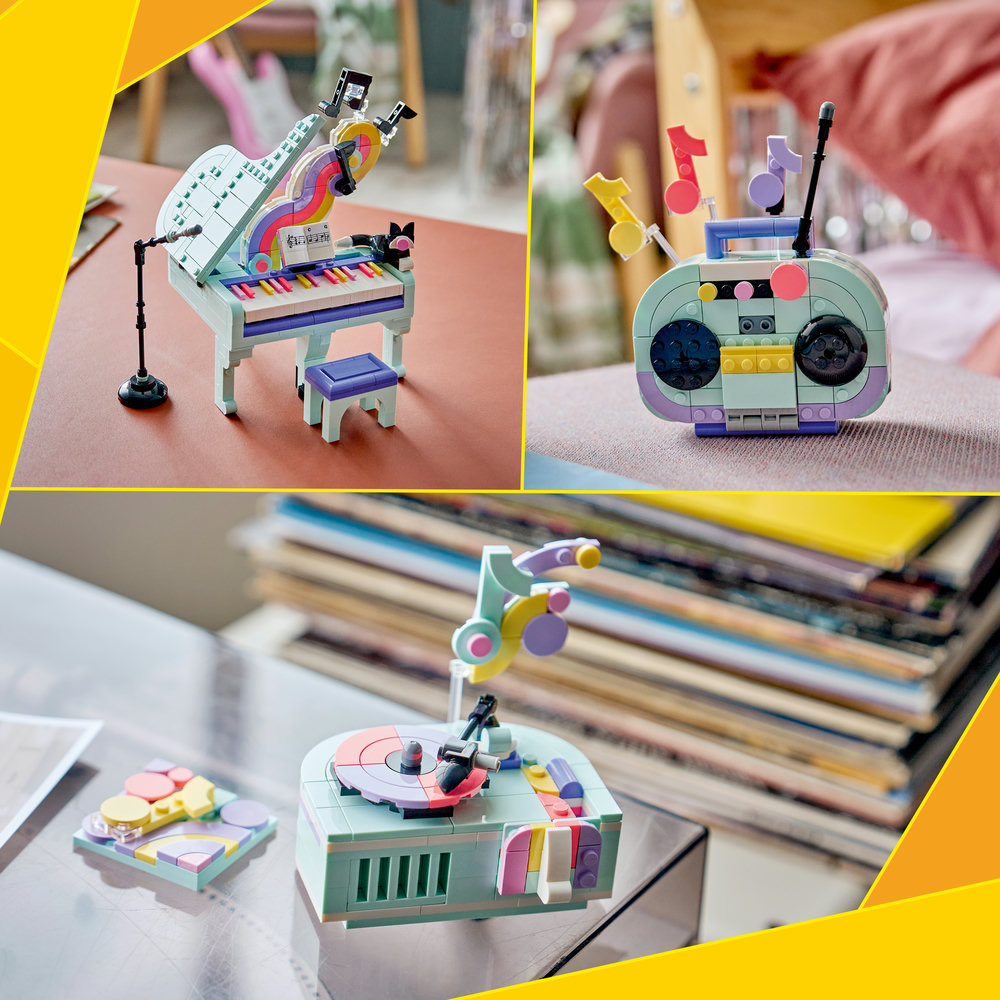 LEGO LEGO® Creator 31392 Hudební dekorace: Klavír s kočkou (obrázek 4)