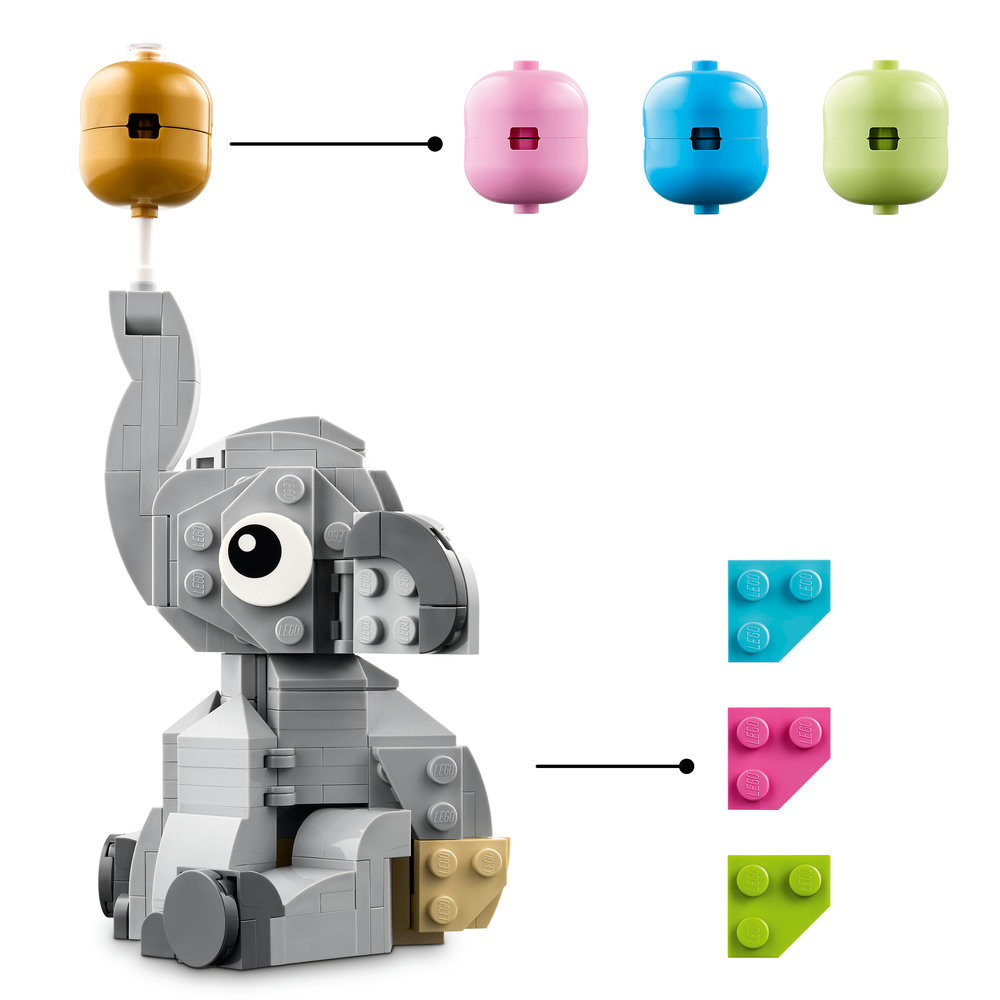 LEGO LEGO® Iconic 40814 Slůně na obloze (obrázek 6)