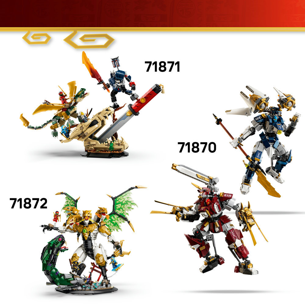 LEGO LEGO® NINJAGO® 71870 Dvojice titánských robotů (obrázek 3)