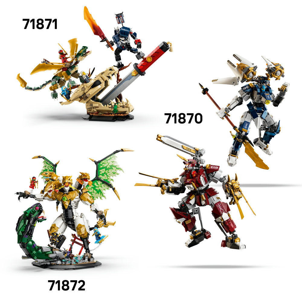 LEGO LEGO® NINJAGO® 71872 Ultra dračí souboj (obrázek 10)