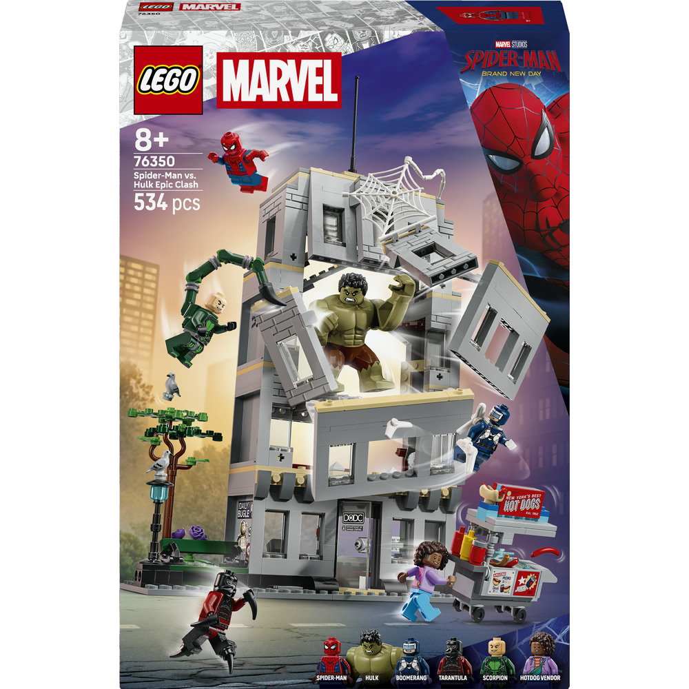 LEGO LEGO® | Marvel 76350 Epické střetnutí: Spider-Man vs. Hulk (obrázek 3)
