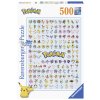 RAVENSBURGER PUZZLE 147816 Prvních 151 Pokémonů 500 dílků