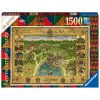 RAVENSBURGER PUZZLE 165995 Harry Potter: Mapa Bradavic 1500 dílků