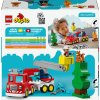LEGO® DUPLO® 10473 Hasičské auto s hadicí a hasičem