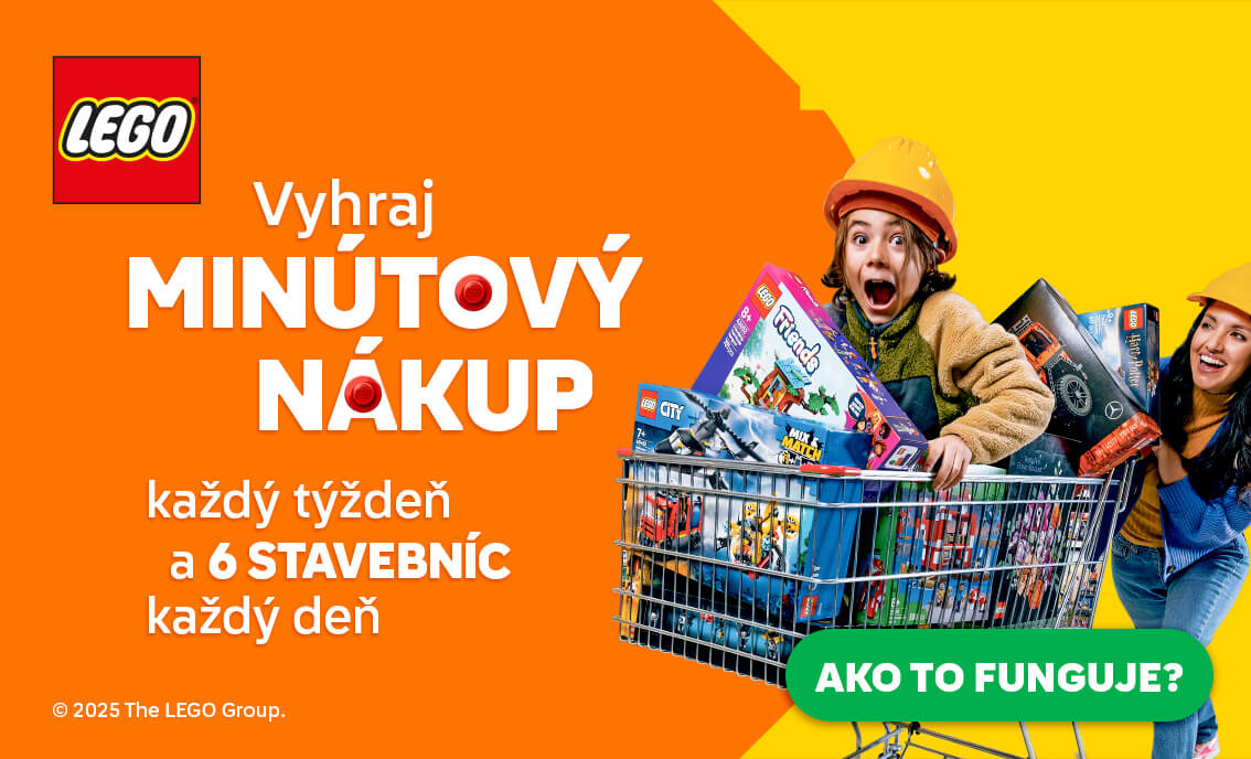 Vyhraj minútový nákup každý týždeň