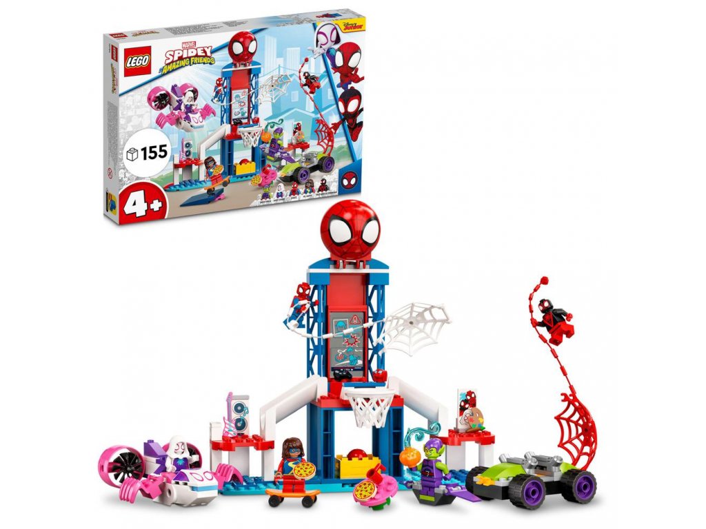 LEGO® Marvel  10784 Spider-Man a pavoučí základna