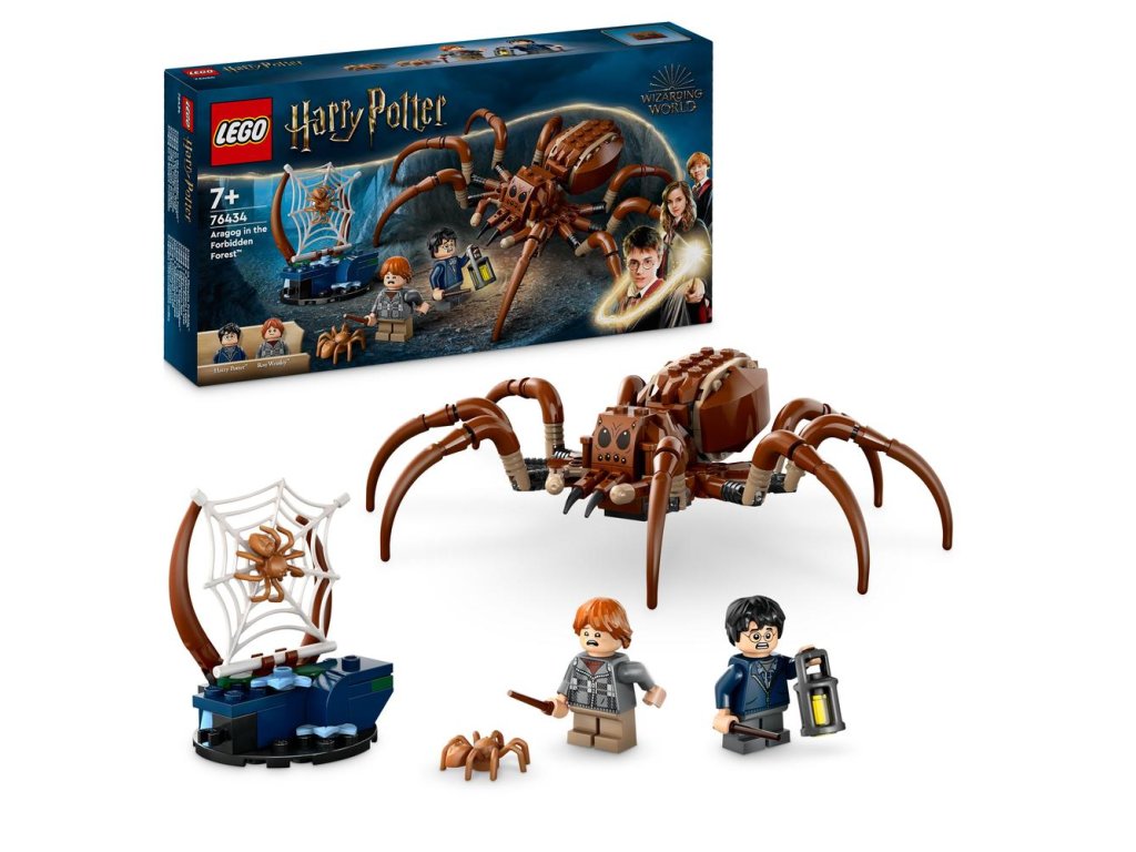 LEGO Harry Potter 76434 Aragog v Zapov zenem lese Museum of Bricks SK