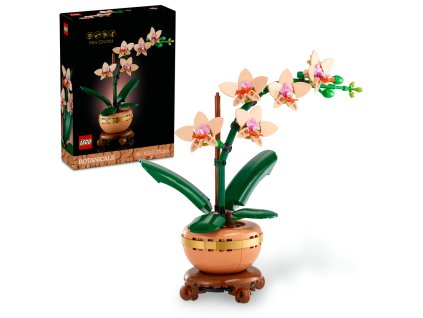 28006 lego botanicals 10343 miniaturni orchidej