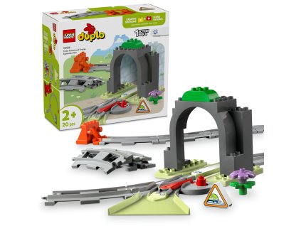 LEGO® DUPLO® 10425 Železniční tunel a koleje – rozšiřující sada