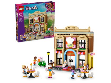 28171 lego friends 42655 restaurace a skola vareni
