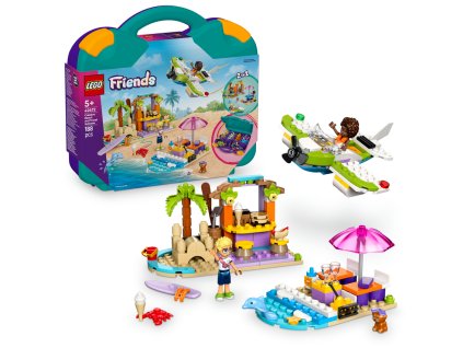 28186 lego friends 42672 kreativni plazovy a cestovni kufrik