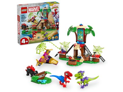28069 lego marvel 11200 spidey gobby a raptori bitva na zakladne na strome