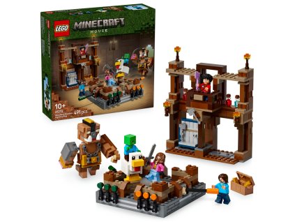 28558 lego minecraft 21272 bojovy ring v lesnim sidle