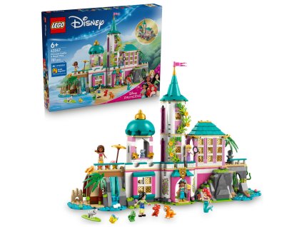 28735 lego disney 43267 hrad princezen a kralovsti domaci mazlicci