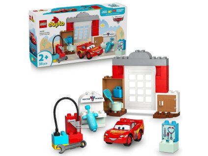 28717 lego duplo disney 10456 mcqueen a navsteva v garazi doktora hudsona