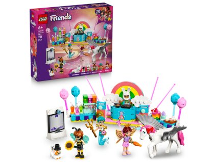 28741 lego friends 42661 kostymova party s jednorozcem a vilou