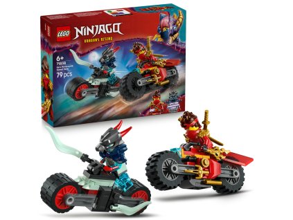 28867 lego ninjago 71838 kai a zavody na motorkach