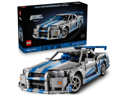 28918 lego technic 42210 2 fast 2 furious auto nissan skyline gt r r34