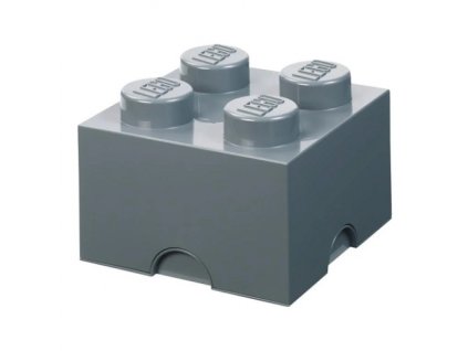 21120 lego ulozny box 4 tmave seda