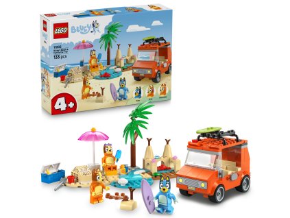 29050 lego bluey 11202 bluey a rodinny vylet autem na plaz
