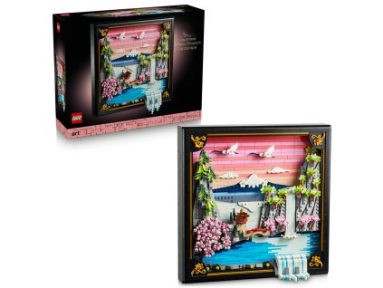 29401 lego art 31218 krajina se sakurami