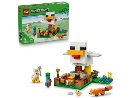 29383 lego minecraft 21585 slepici farma
