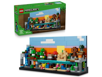29395 lego minecraft 21589 mini biomy