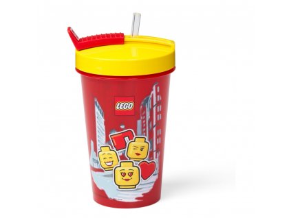 21303 lego iconic girl kelimek s brckem zluta cervena