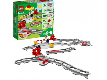 LEGO® DUPLO® 10882 Doplňky k vláčku - koleje