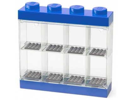 21345 lego sberatelska skrinka na 8 minifigurek modra