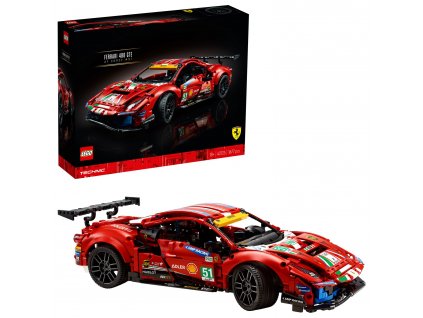 LEGO® Technic 42125 Ferrari 488 GTE „AF Corse #51”