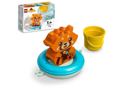 LEGO® DUPLO® 10964 Legrace ve vaně: Plovoucí panda červená