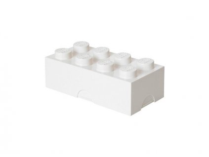 21228 lego box na svacinu 100 x 200 x 75 mm bila