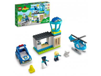 LEGO® DUPLO®  10959 Policejní stanice a vrtulník