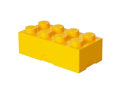 21219 lego box na svacinu 100 x 200 x 75 mm zluta